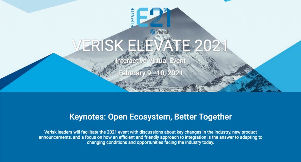 BSA Claims Service sponsors Verisk Elevate 2021 